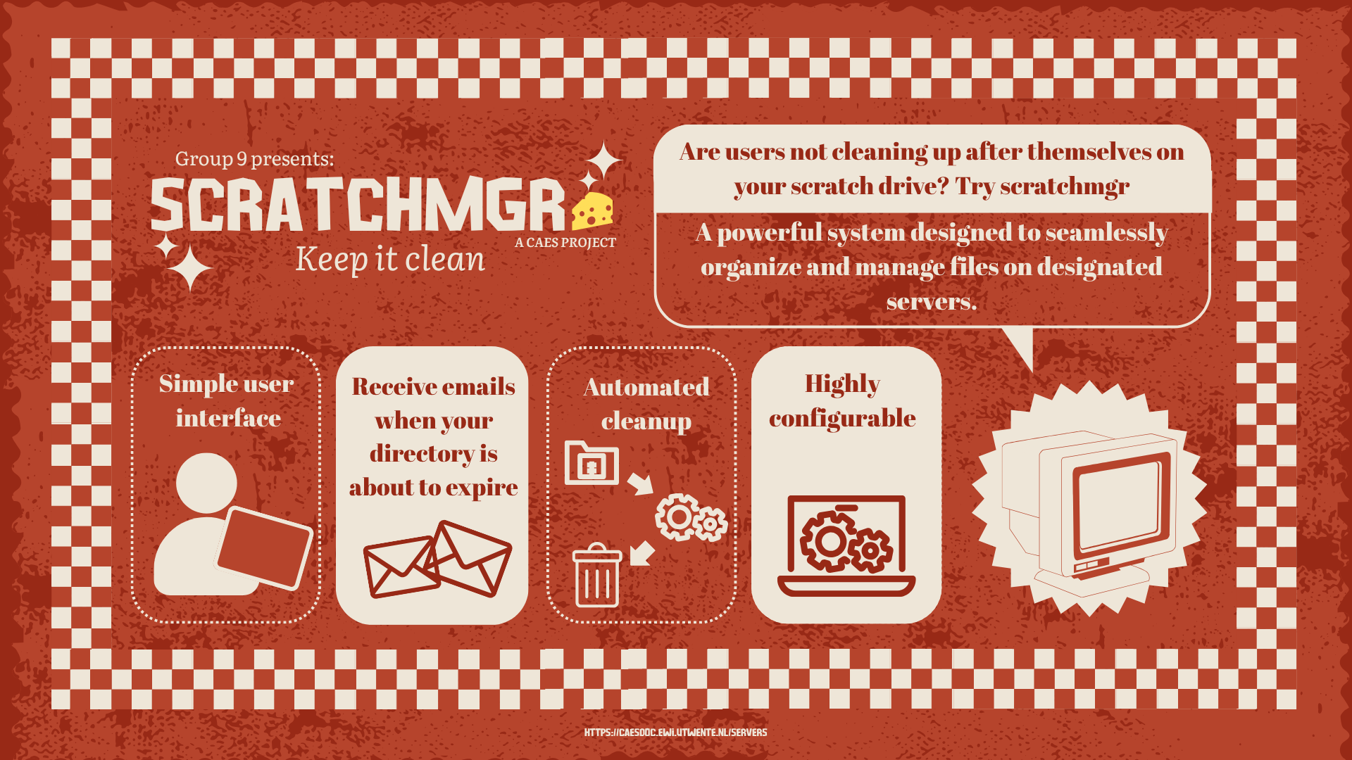 Poster, ScratchManager